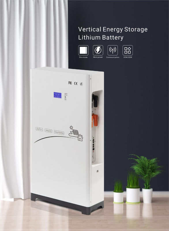 LifePO4 Batería de litio Sistema de almacenamiento de energía solar 51.2V Red híbrida IP20 10 ~ 20 Kwh