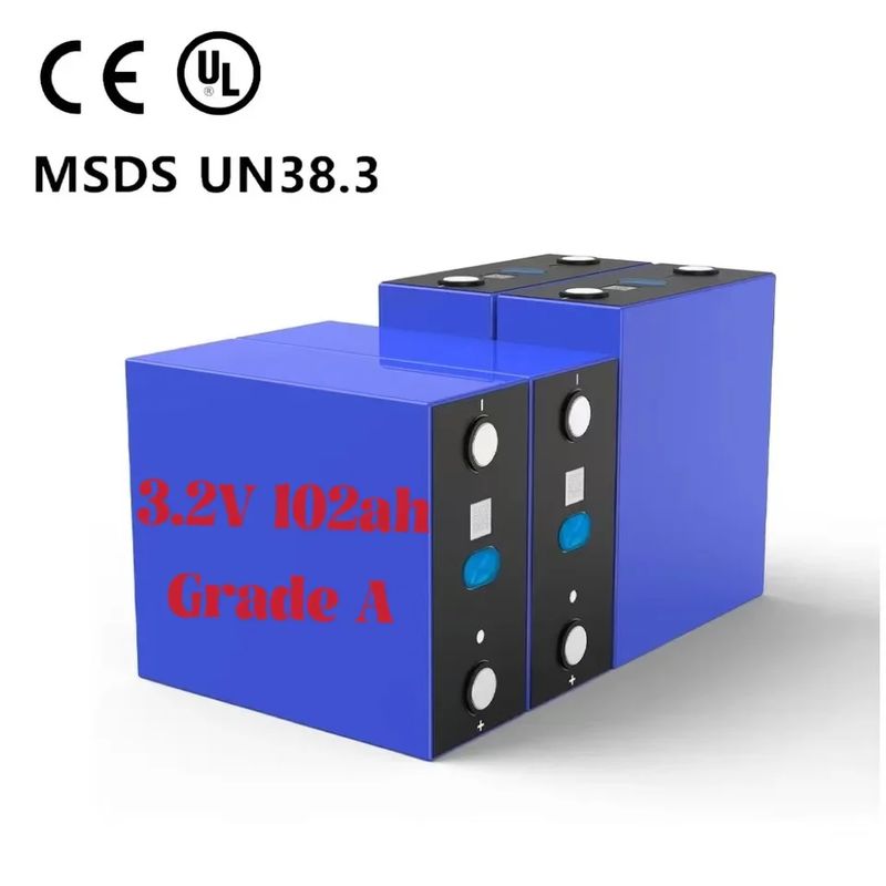 Ucrania Polonia Eu Stock 3.2V Prismático Lifepo4 Celda 105Ah 280AH 304AH con BMS grado A