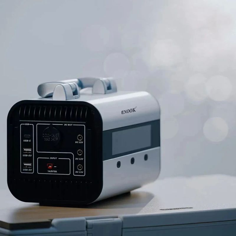 China Fábrica AC 500Wh LiFePo4 Batería de acampada al aire libre 500w 1000W Generador portátil Estación de energía