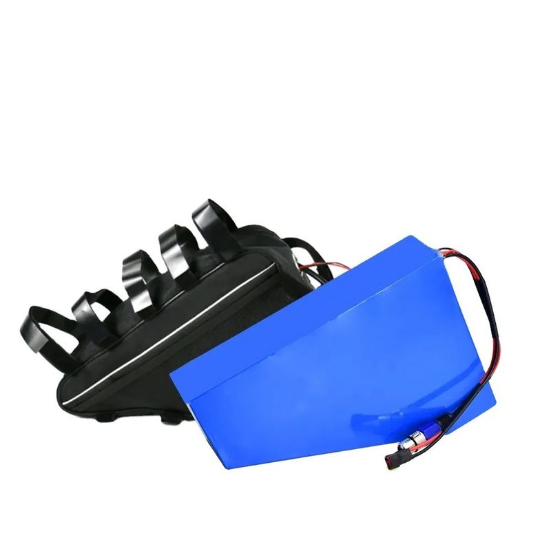 36V 48V 52V 60V 72V 20AH 25AH 30AH Triángulo de la batería para la bicicleta eléctrica de montaña
