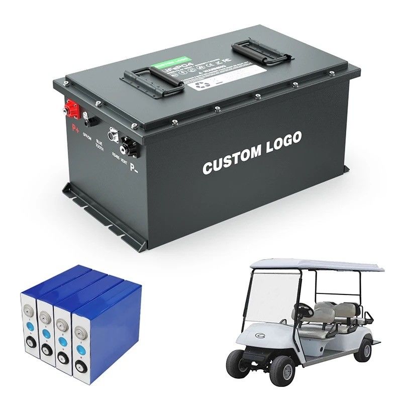 105ah 150ah 24v 36 voltios 72V Batería de Fósforo de Hierro de Litio Carro de Golf Batería de larga duración